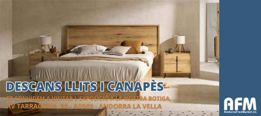 DESCANS LLITS I CANAPÈS