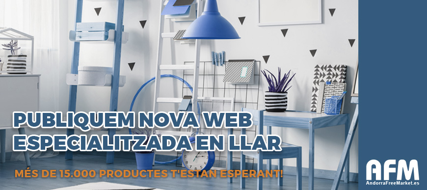 Publiquémosles nova web especialitzada en Llar