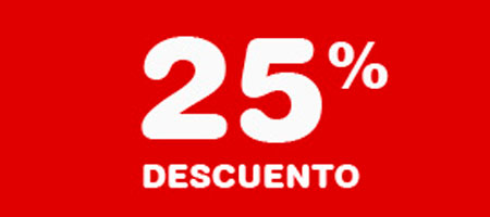 -25% Descuento